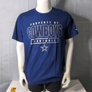 Nike Dallas Cowboys NFL Team Men's T-Shirt Marine L